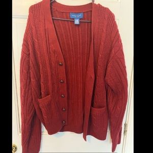 💂‍♀️BURGUNDY TOWNCRAFT CARDIGAN💂‍♀️